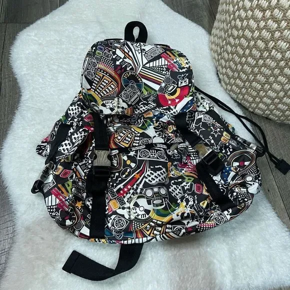 Lesportsac | Bags | Lesportsacboombox Music Backpack | Poshmark display picture 1